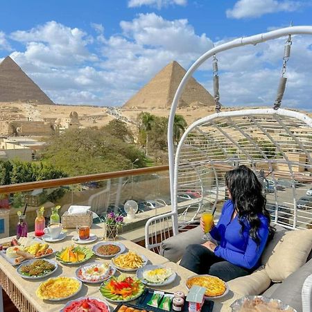 Tree Lounge Pyramids View Inn , Sphinx Giza Kafret el-Gabal エクステリア 写真