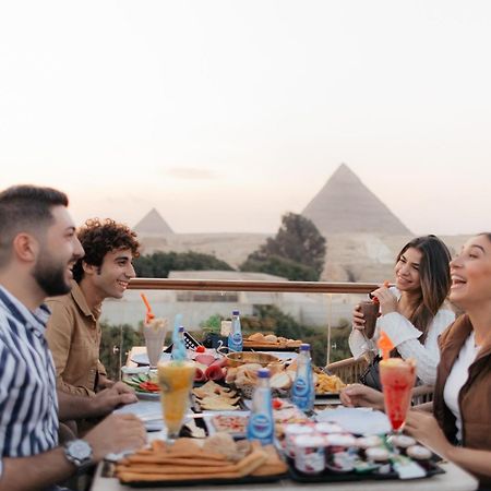 Tree Lounge Pyramids View Inn , Sphinx Giza Kafret el-Gabal エクステリア 写真